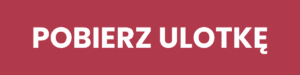 Czerwone tło ze słowami poberz Ulotke.