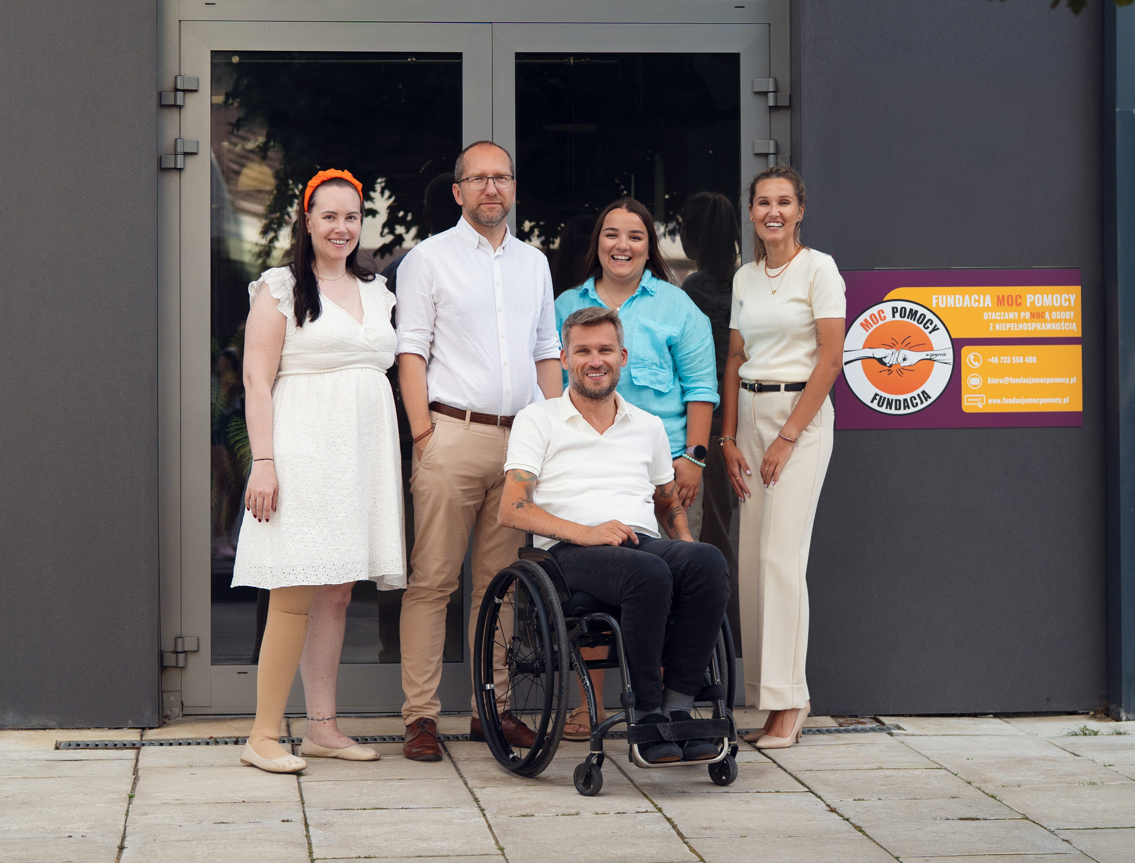 Zespół Fundacji Moc Pomocy